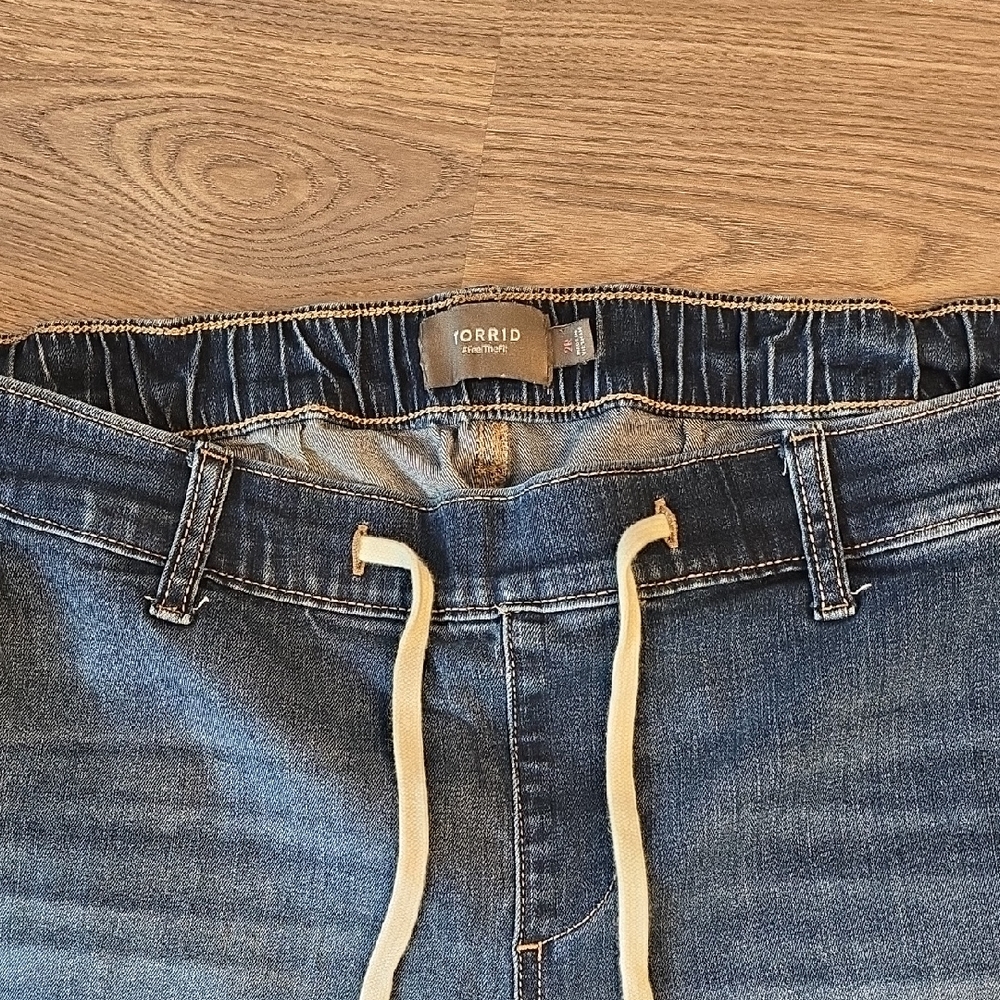 Torrid 18 Dark Blue Women's Relaxed Jeans 96